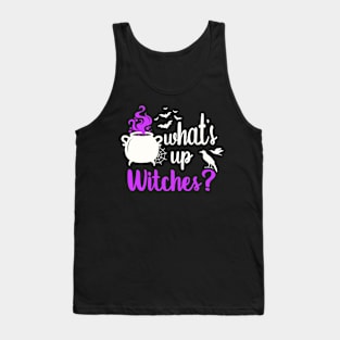 Halloween, witch's cauldron, What's up Witches? Tank Top